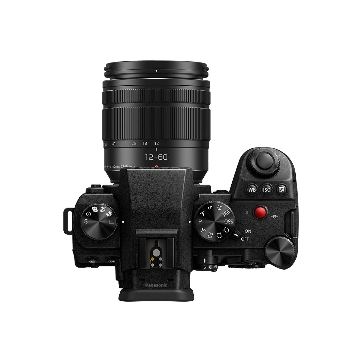 Panasonic Lumix DC-G9 II Camera With 12-60mm Lens top angle