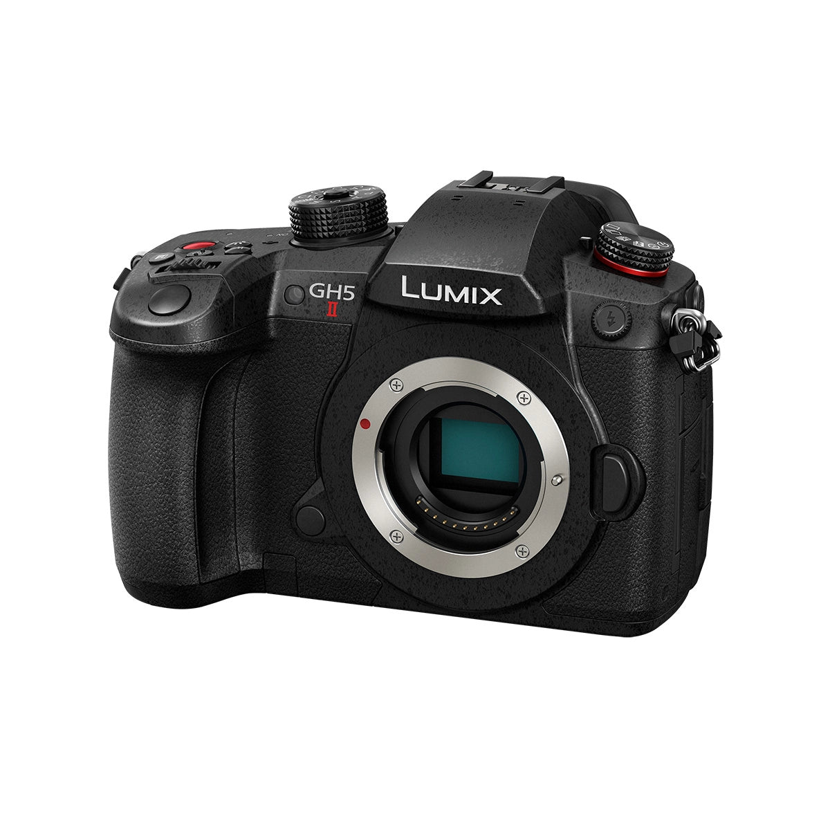 Panasonic Lumix GH5 Mark II Camera Body Only front angle 2