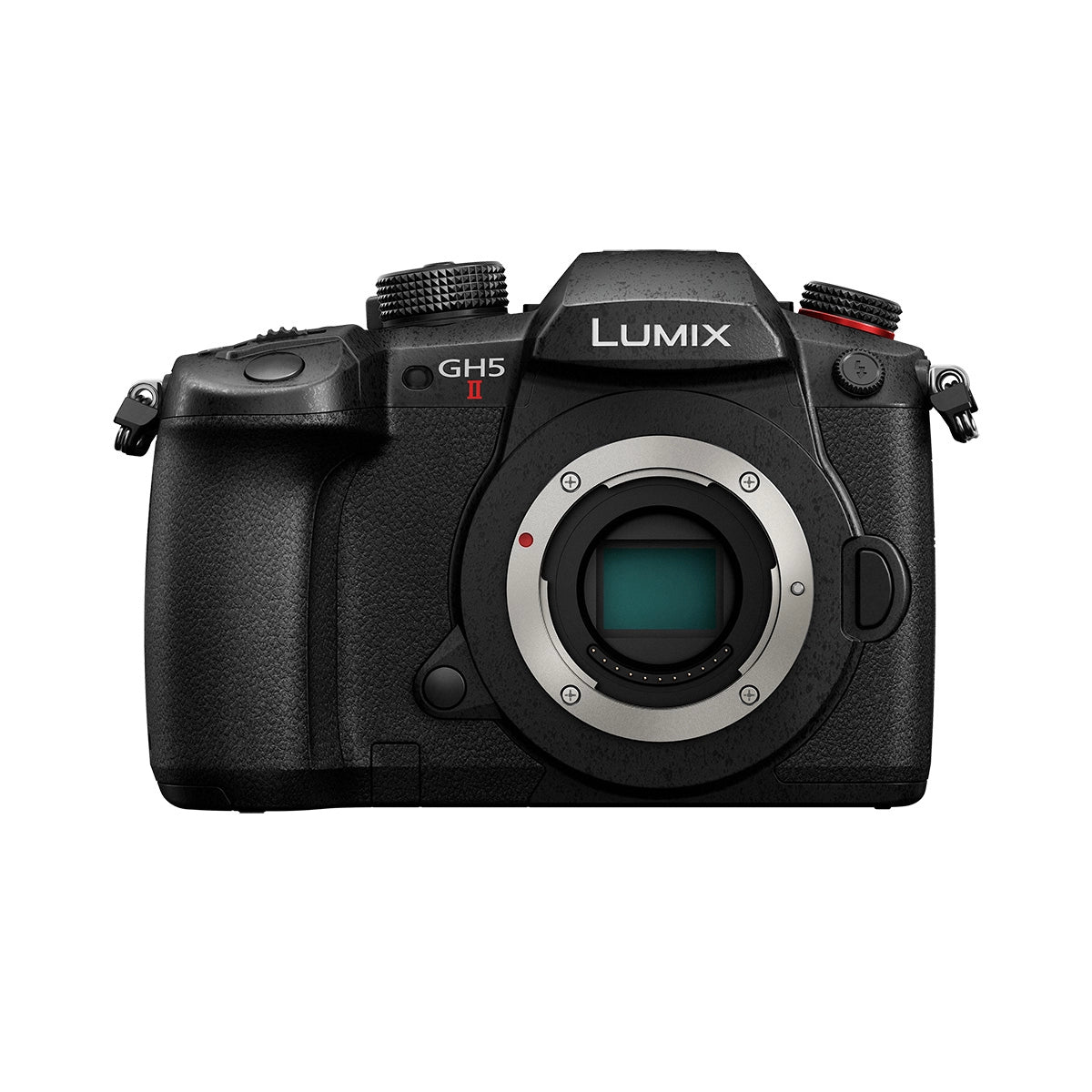 Panasonic Lumix GH5 Mark II Camera Body Only front angle