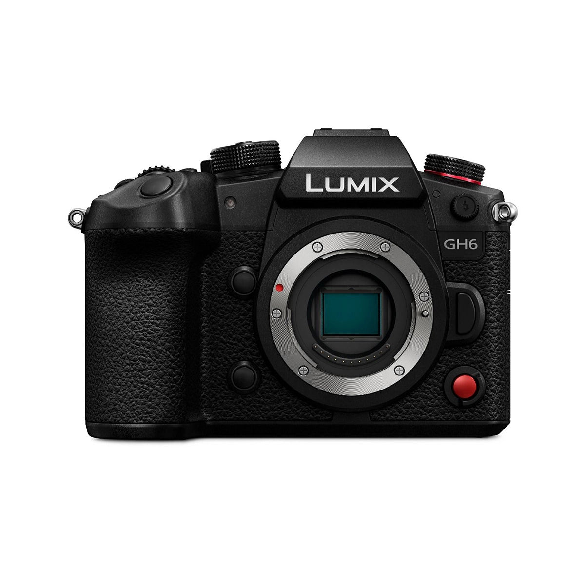 Panasonic Lumix GH6 Mirrorless Camera Body Only front angle