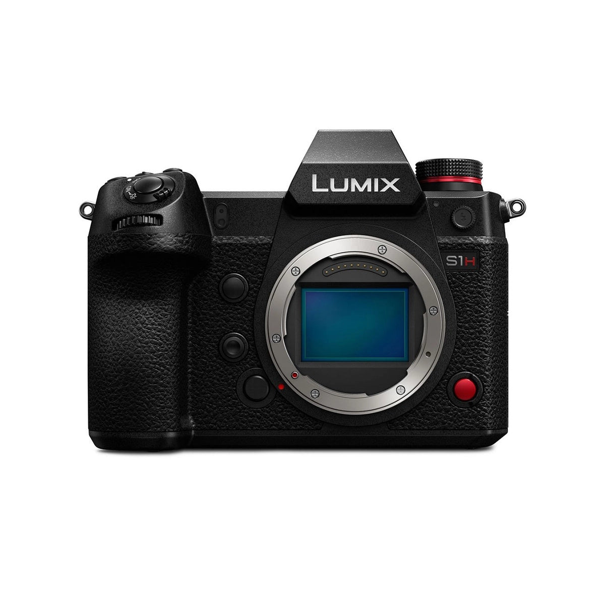 Panasonic Lumix S1H Mirrorless Digital Camera Body front angle