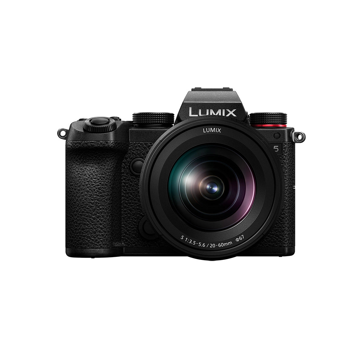 Panasonic Lumix S5 Digital Camera with 20-60mm Lens front angle