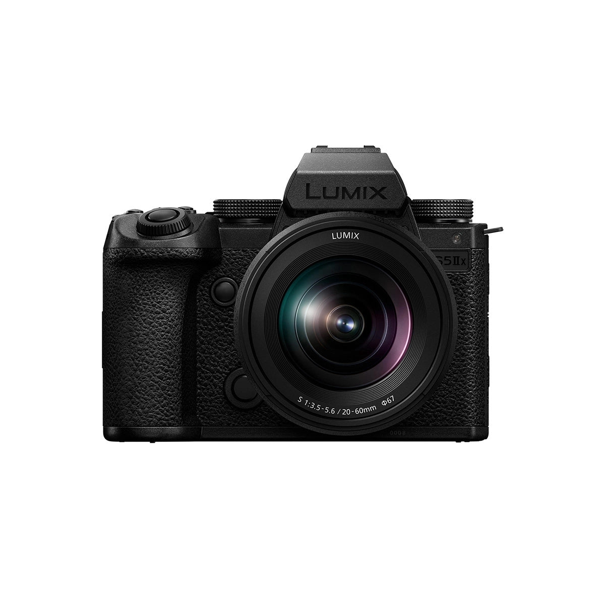 Panasonic Lumix S5IIX Camera with 20-60mm Lens Kit front angle