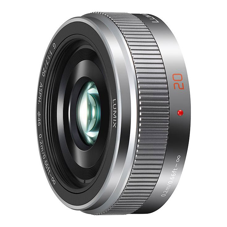 Panasonic Lumix G 20mm Silver F1.7 II ASPH Lens