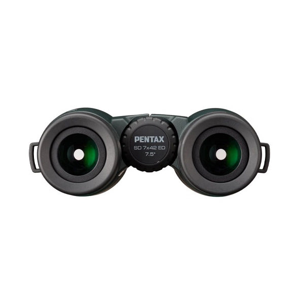 Pentax binoculars on a white background