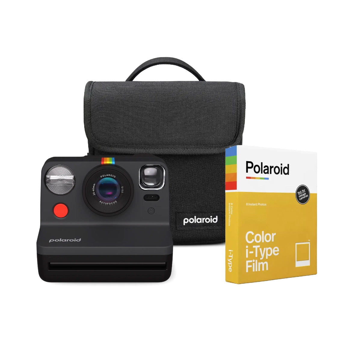 Polaroid Now Gen 2 Black bundle contents image