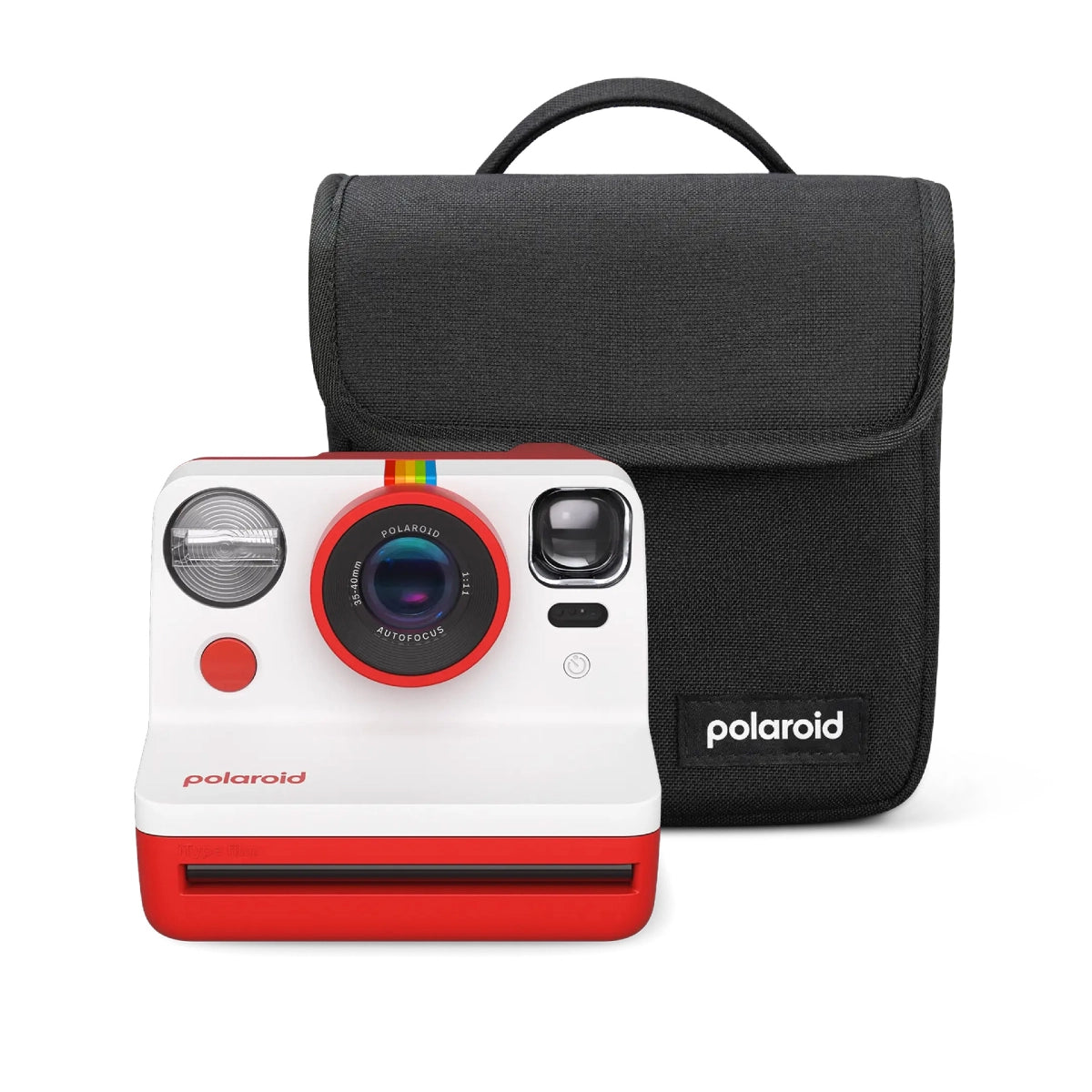 Polaroid Now Gen 2 Instant Camera - Red bag bundle contents image