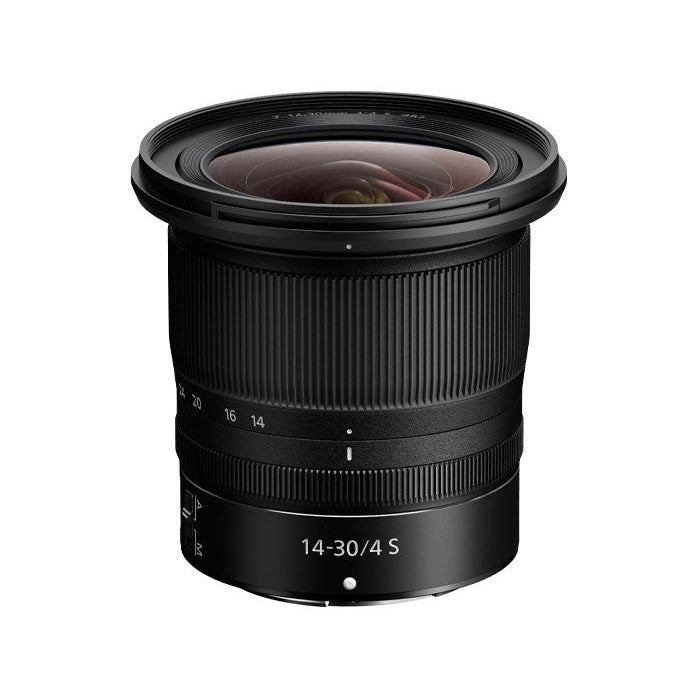 Refurbished NIKKOR Z 14-30mm f/4 S top angle