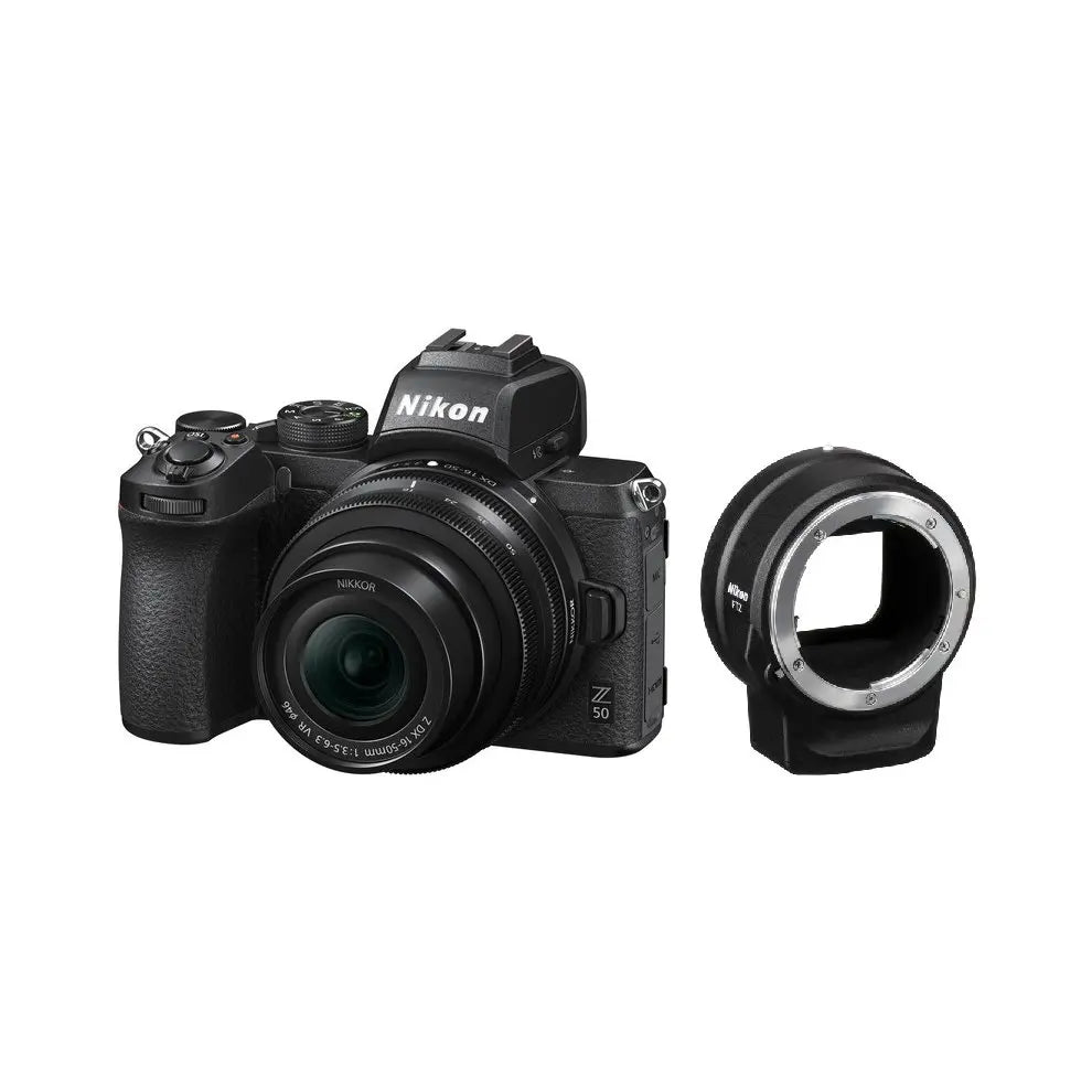 Refurbished  Nikon Z50 + NIKKOR Z DX 16-50 VR + FTZ