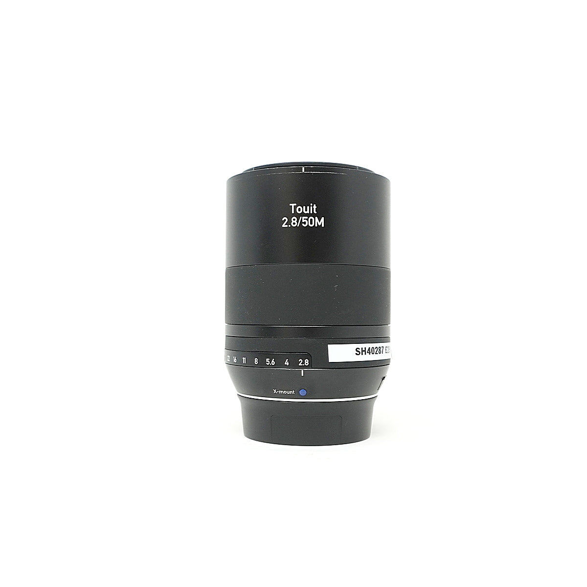 Used Zeiss Touit 50MM F2.8 Macro Planar in Fuji X-Mount (Boxed SH40287)