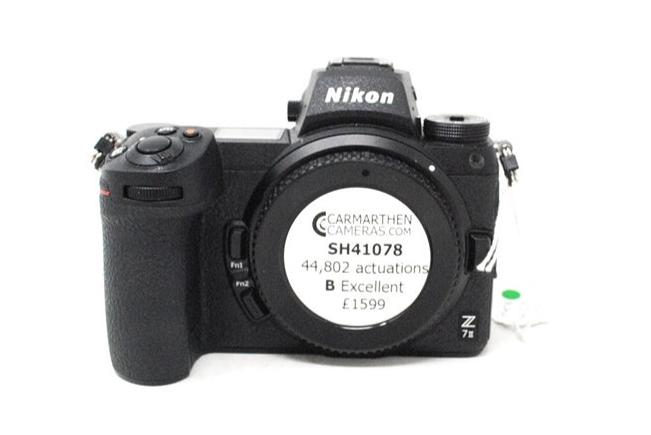 Used Nikon Z7 II mirrorless camera body only (44,802 act.) (Boxed SH41078)