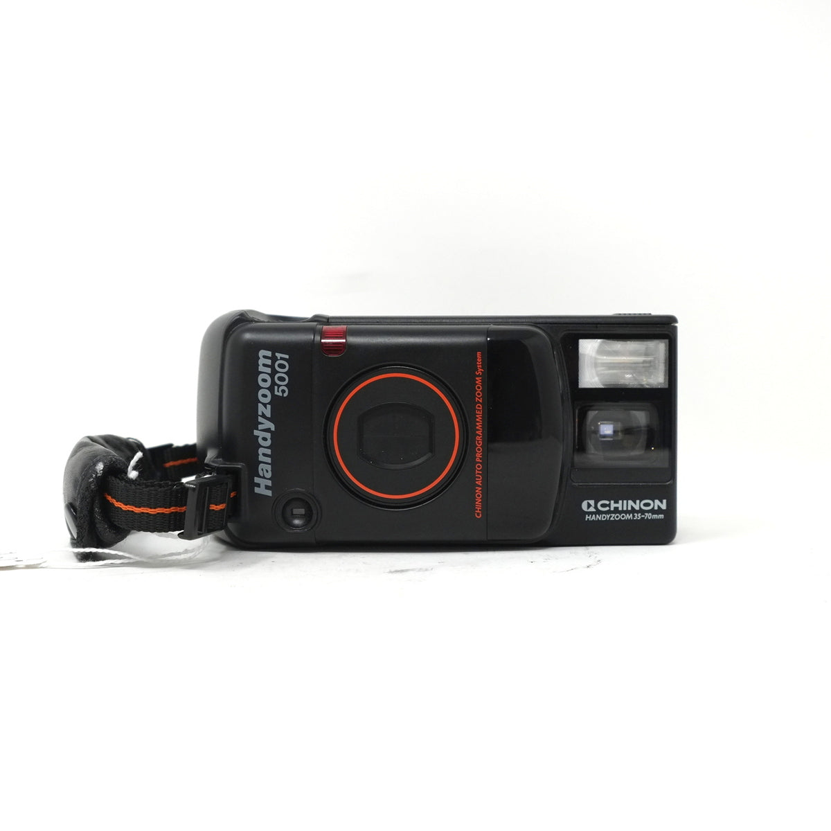 Used Chinon handy zoom (Worlds Ugliest camera) 5001 film compact (Boxed SH41299)