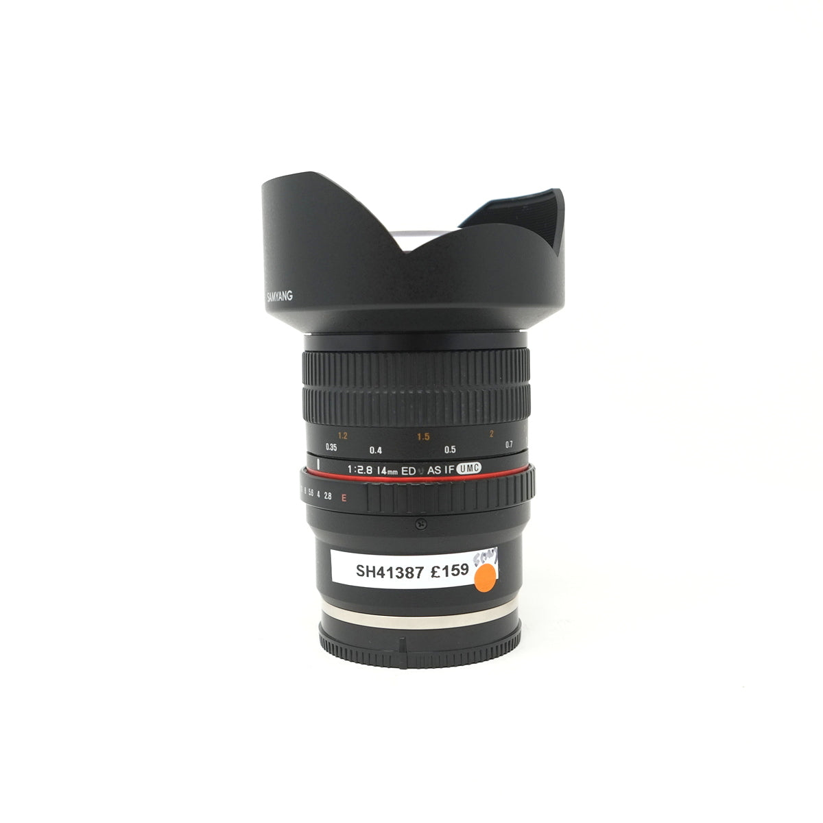 Used Samyang MF 14mm f2.8 ED AS IF UMC Wide angle lens for Sony E-Mount (SH41387)