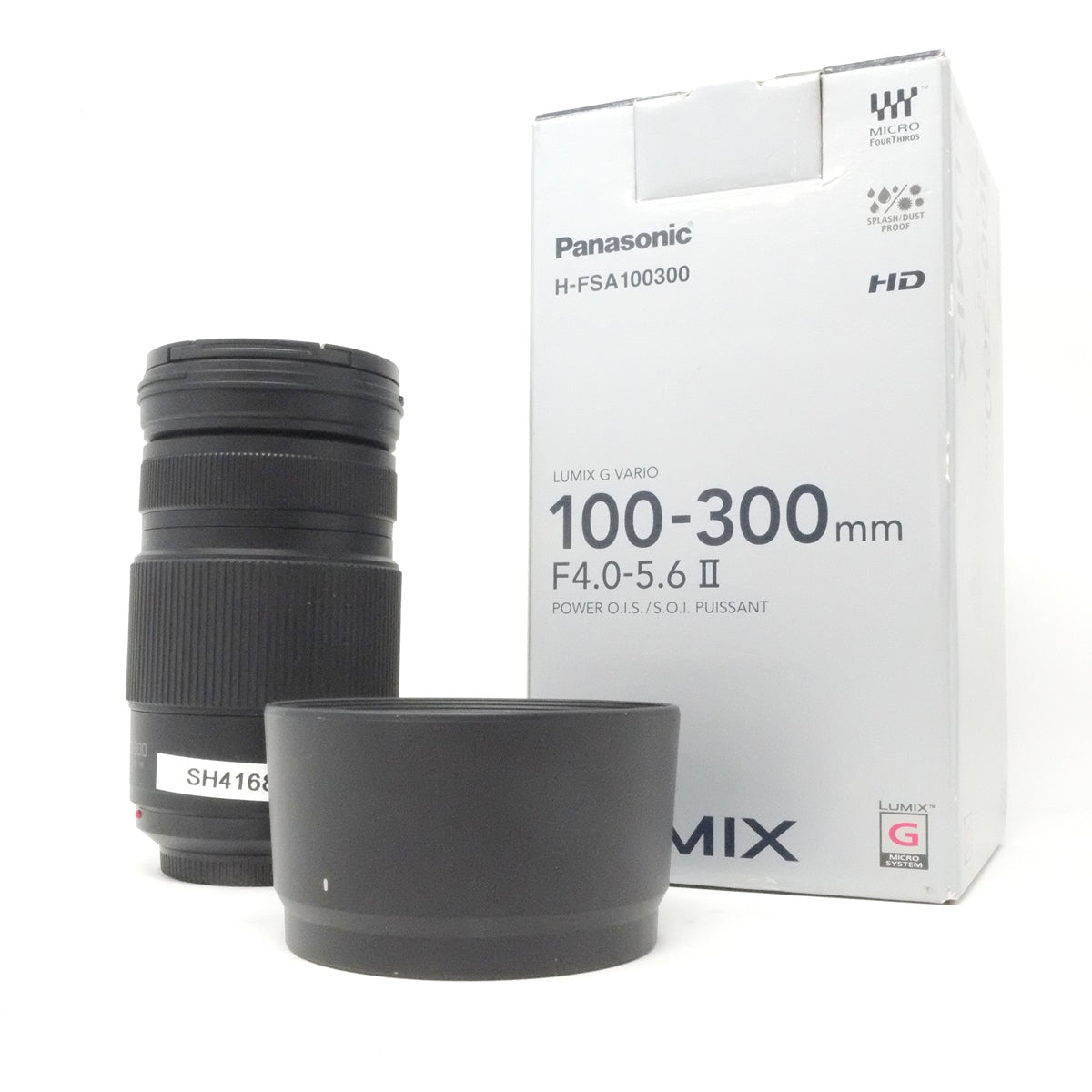 Used Panasonic Lumix G Vario 100-300mm F4/5.6 II Power OIS Lens (SH41689)