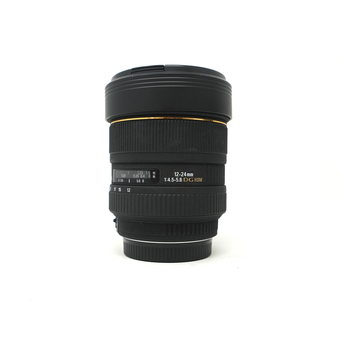 Used Sigma AF 12-24mm F4/5.6 DG HSM lens in Canon fit (SH41773)