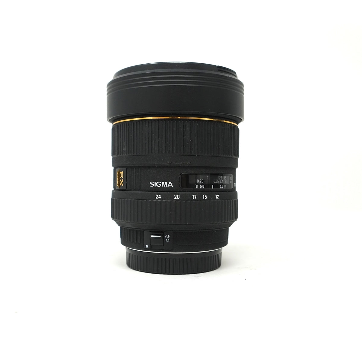 Used Sigma AF 12-24mm F4/5.6 DG HSM lens in Canon fit (SH41773)