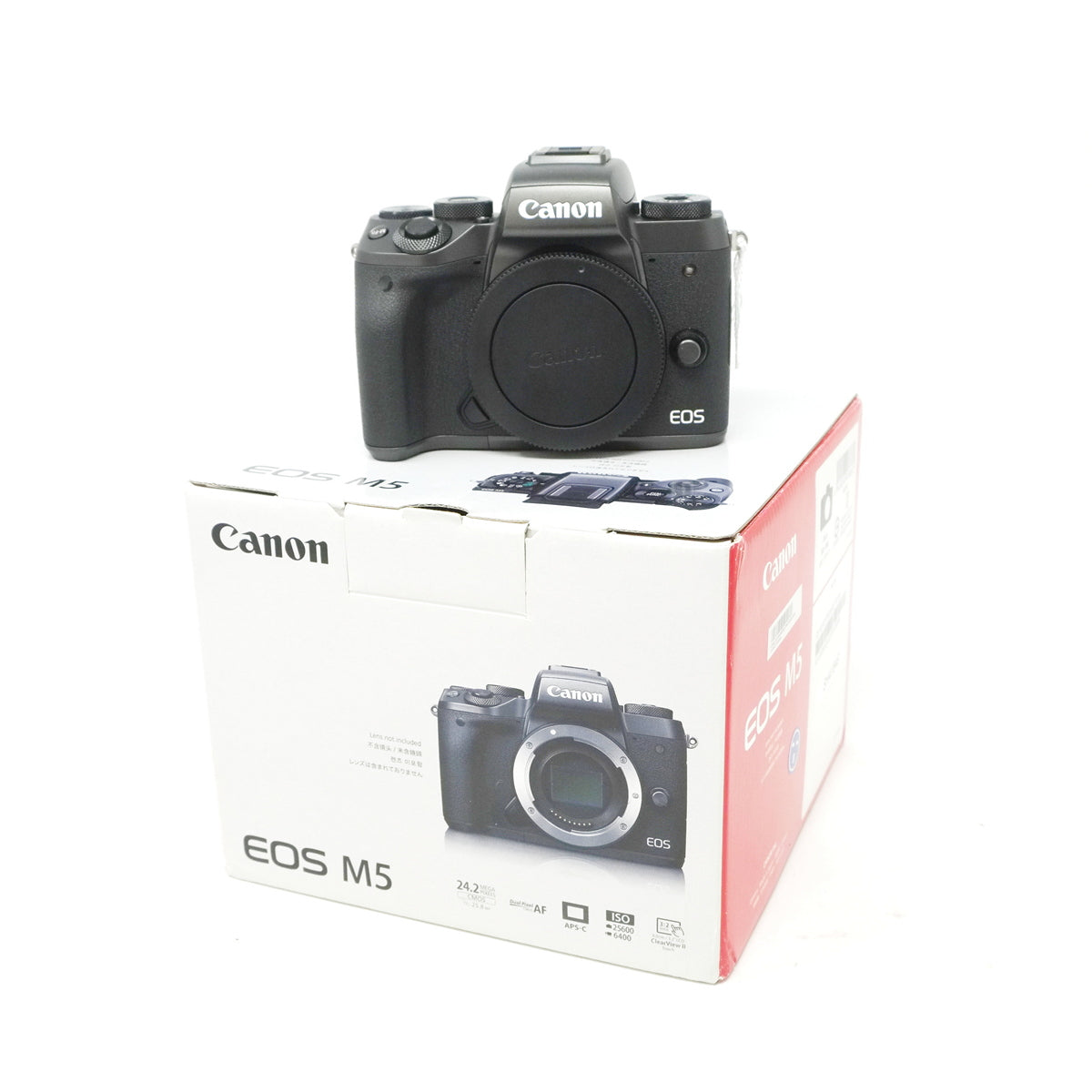 Used Canon EOS M5 Mirrorles camera body (Boxed SH41849)