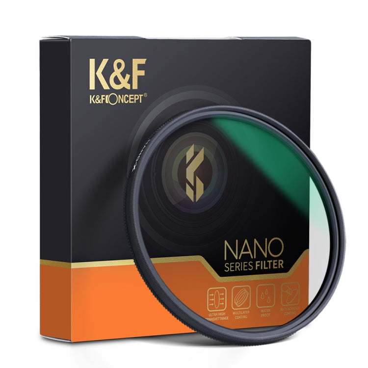 K&F Concept 82mm Nano X Muti Coating CPL Filter