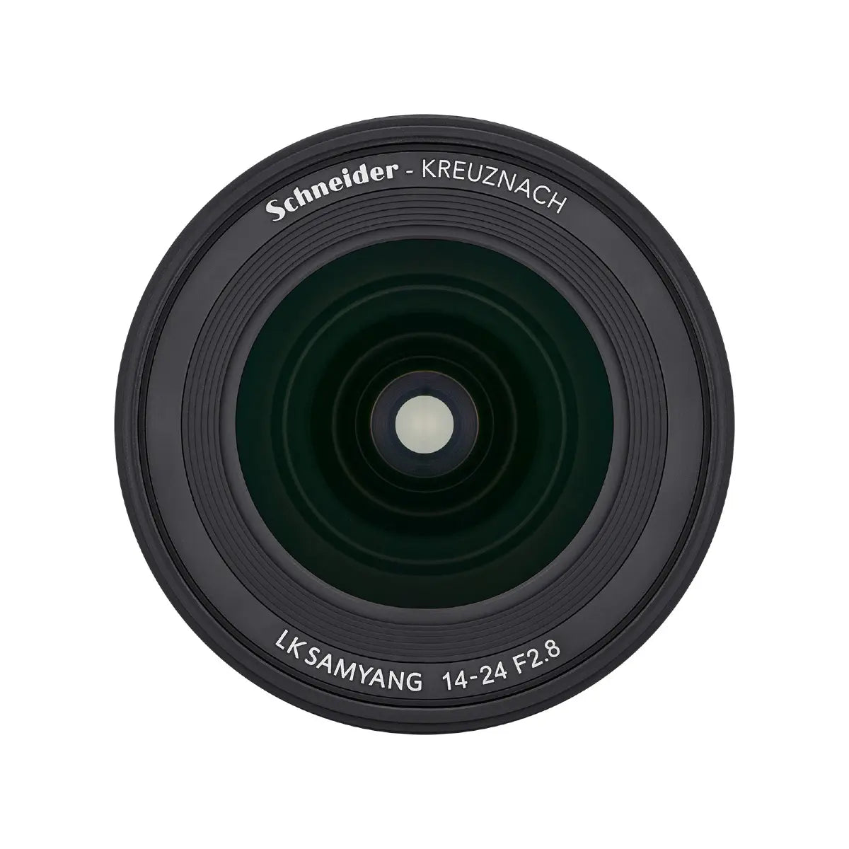 Samyang AF 14-24mm F2.8 - Sony FE front angle