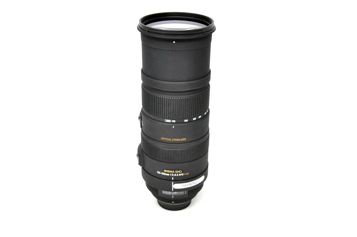 Used Sigma 150-500mm F5/6.3 APO OS HSM DG Lens for Nikon (Boxed SH40627)