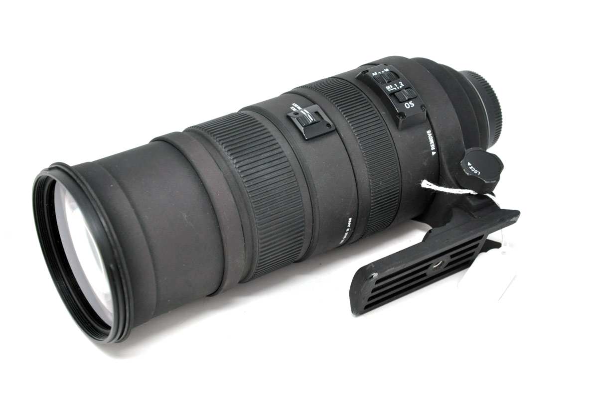 Used Sigma 150-500mm F5/6.3 APO OS HSM DG Lens for Nikon (Boxed SH40627)