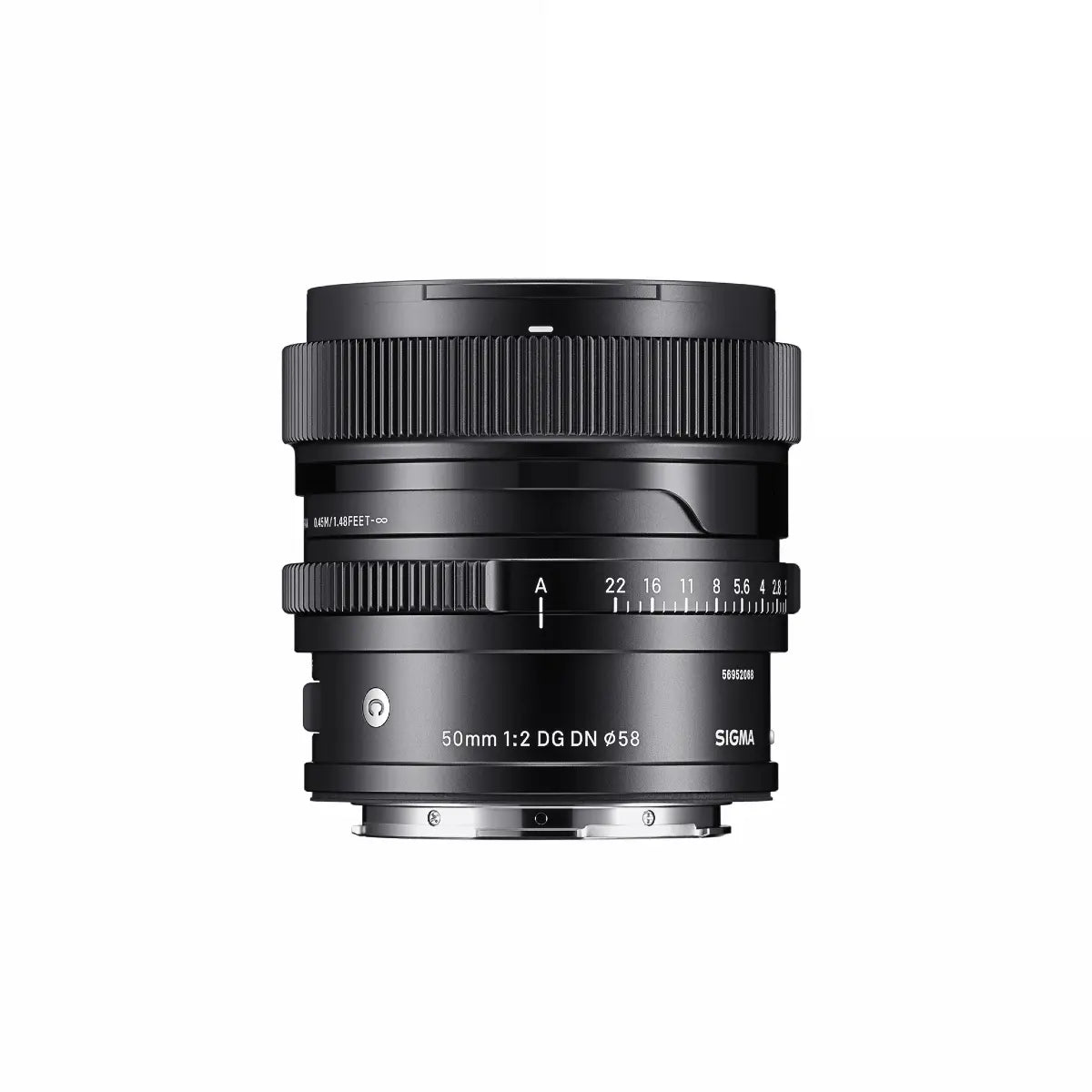 Sigma AF 50mm F/2 DG I Contemporary Lens - L Mount top