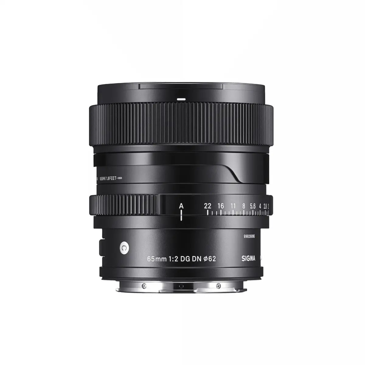 Sigma AF 65mm F/2 DG I Contemporary Lens - Sony E Fit top