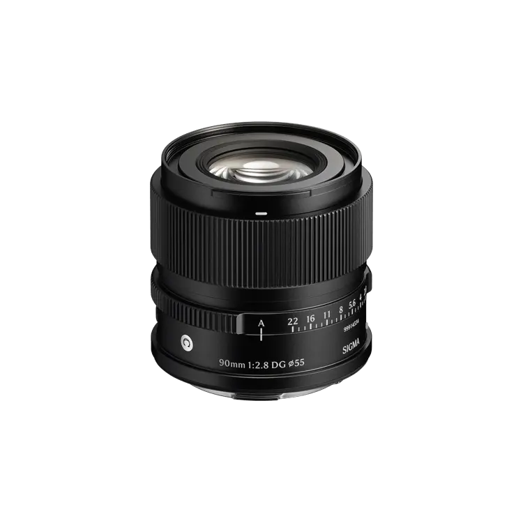 Sigma AF 90mm F/2.8 DG I Contemporary Lens - L Mount top front