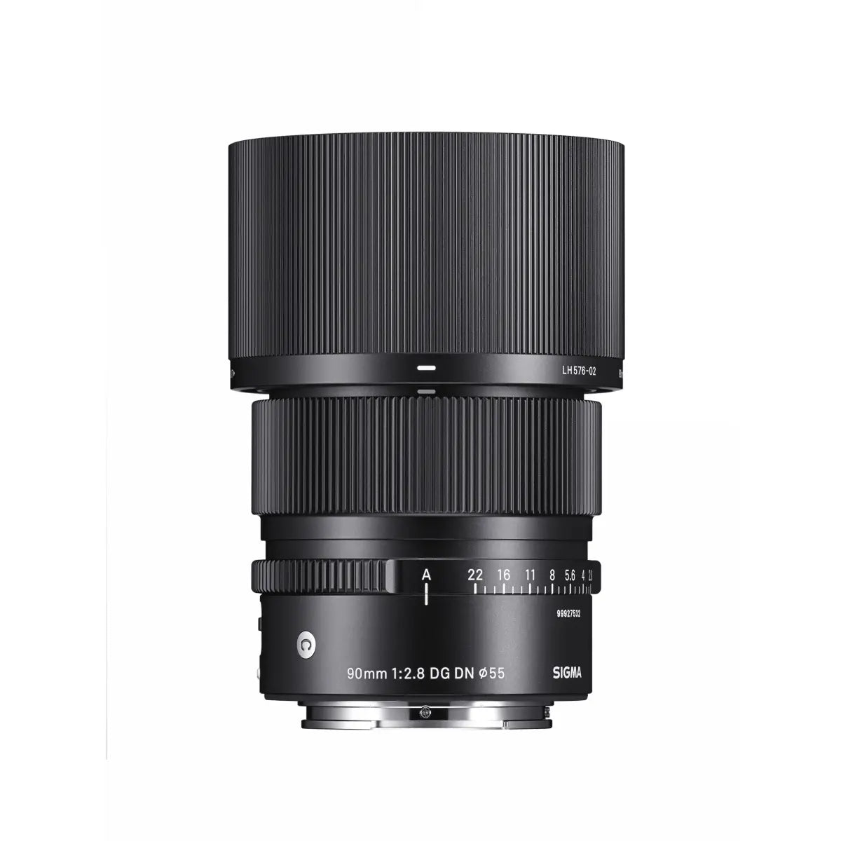 Sigma AF 90mm F/2.8 DG I Contemporary Lens - Sony E Fit top with hood