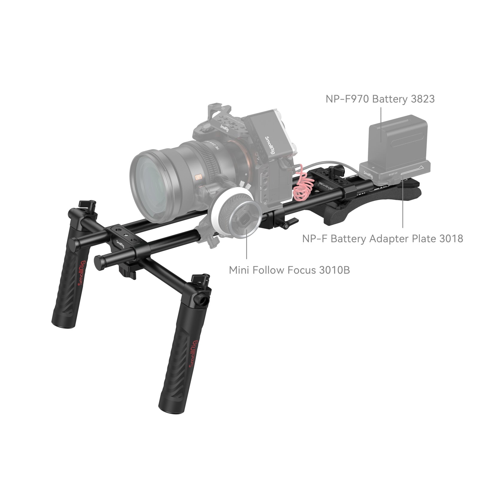 SmallRig Basic Shoulder Rig Kit 2896C product photo of optional accessories