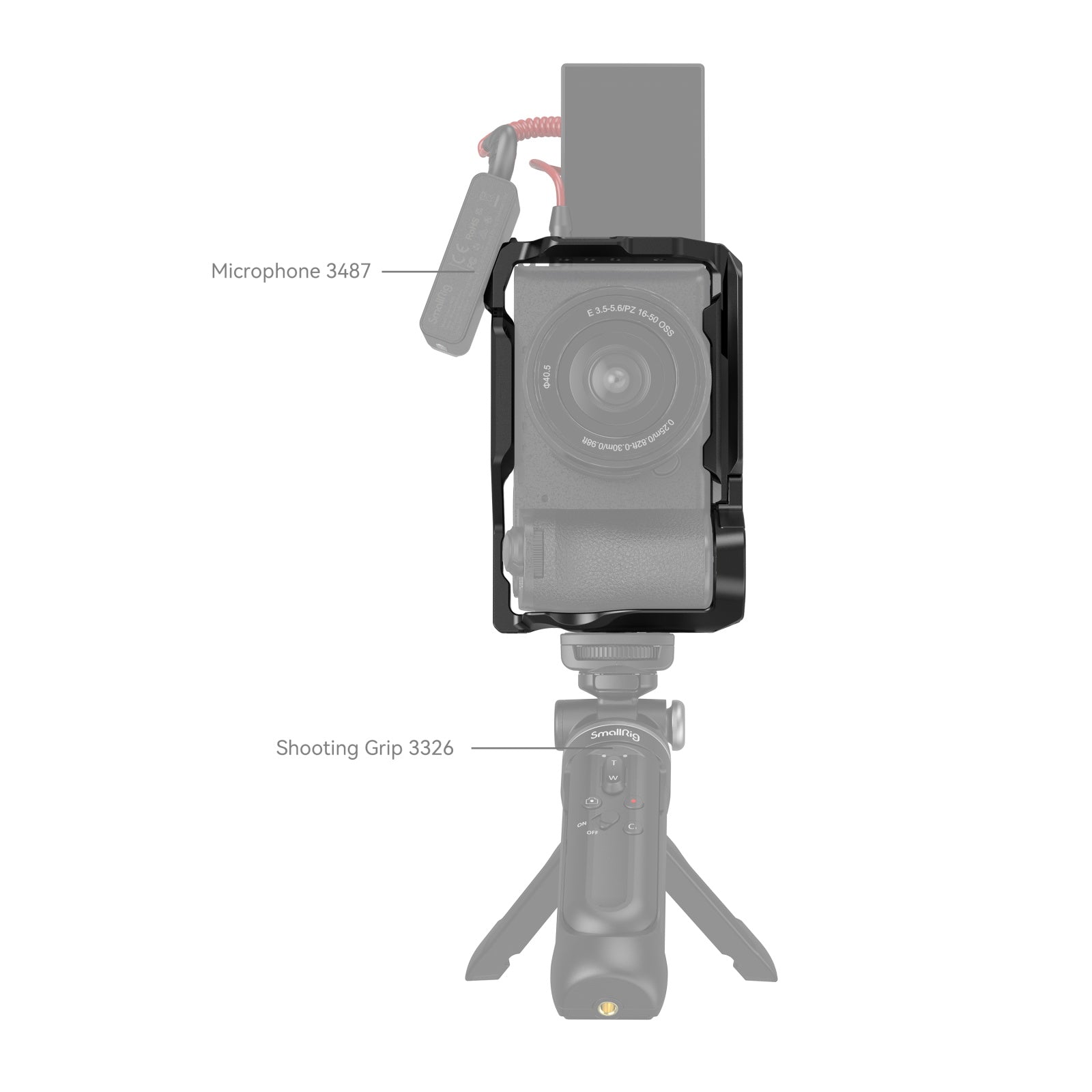 SmallRig Cage Kit for Sony Alpha 6700 4336 product photo vertical orientation