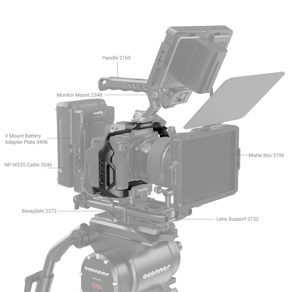 SmallRig Cage for FUJIFILM X-H2 / X-H2S 3934 product photo of optional accessories