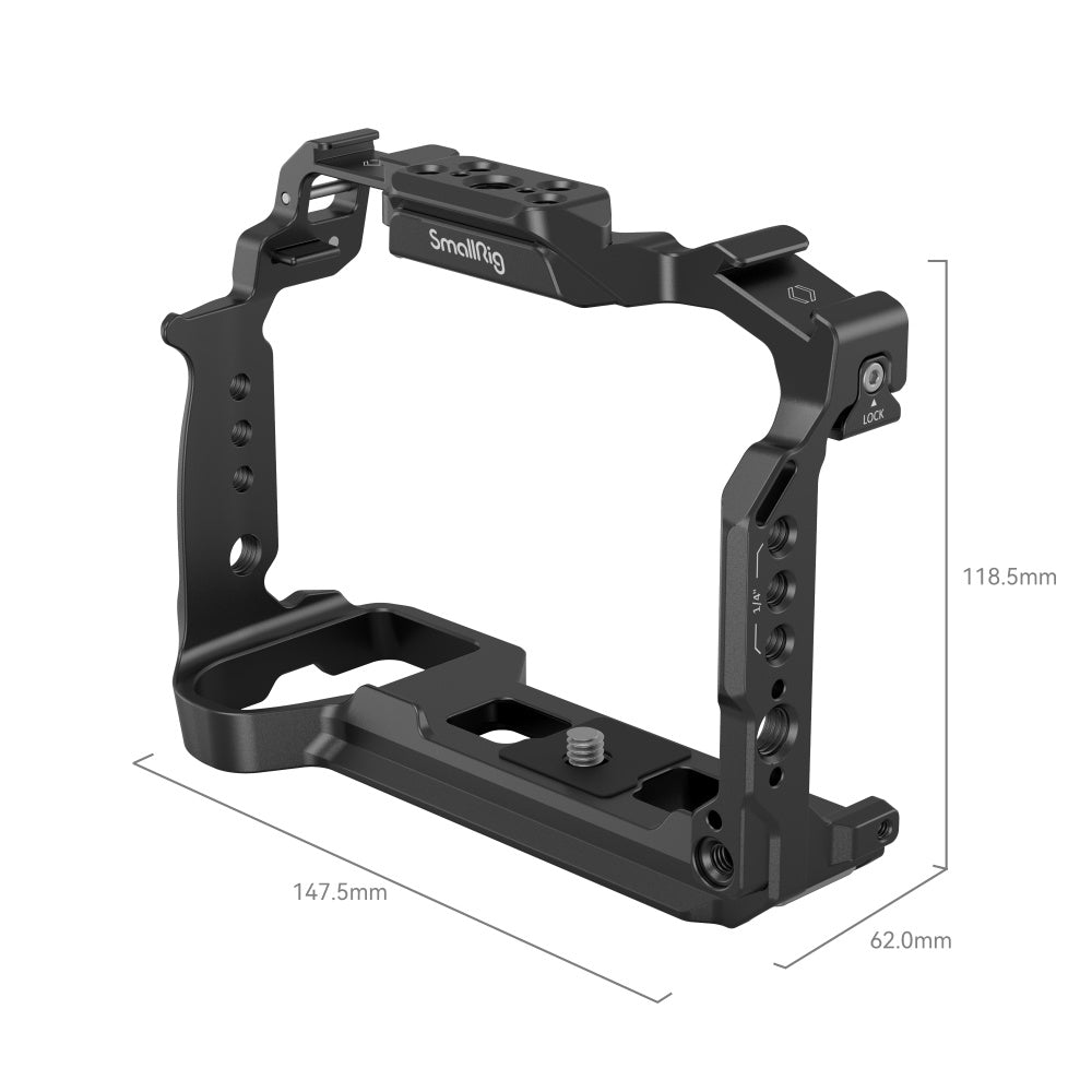 SmallRig Cage for Panasonic LUMIX G9 II/S5 II/S5 IIX 4022 product photo of dimensions