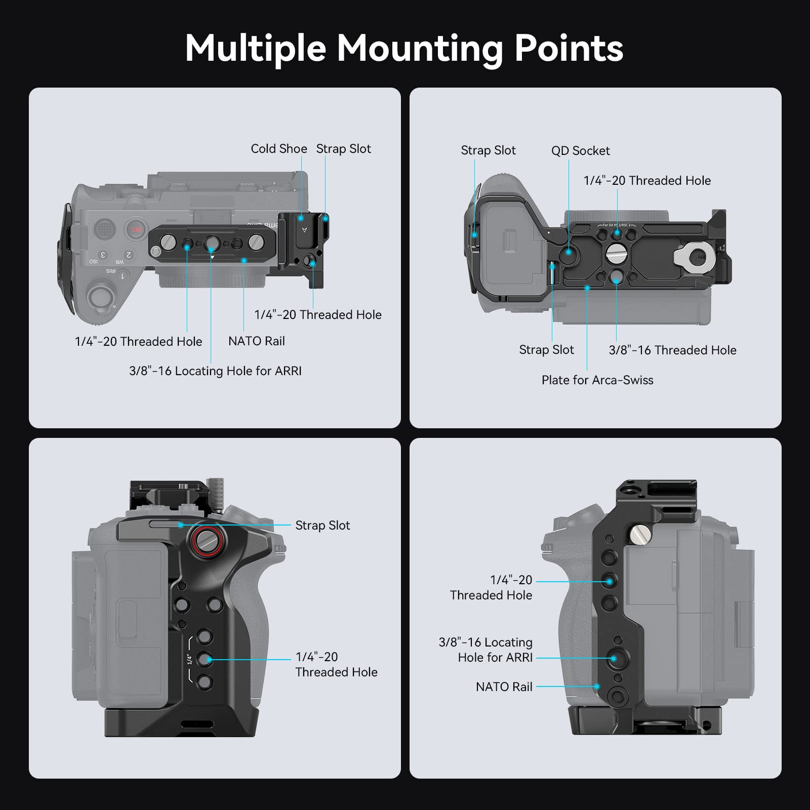 SmallRig Cage for Sony FX3 / FX30