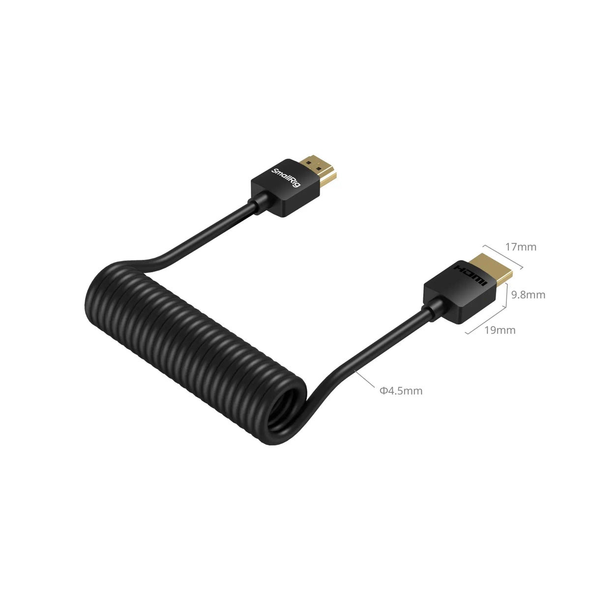 SmallRig Coiled HDMI Data Cable (A to A) 4963