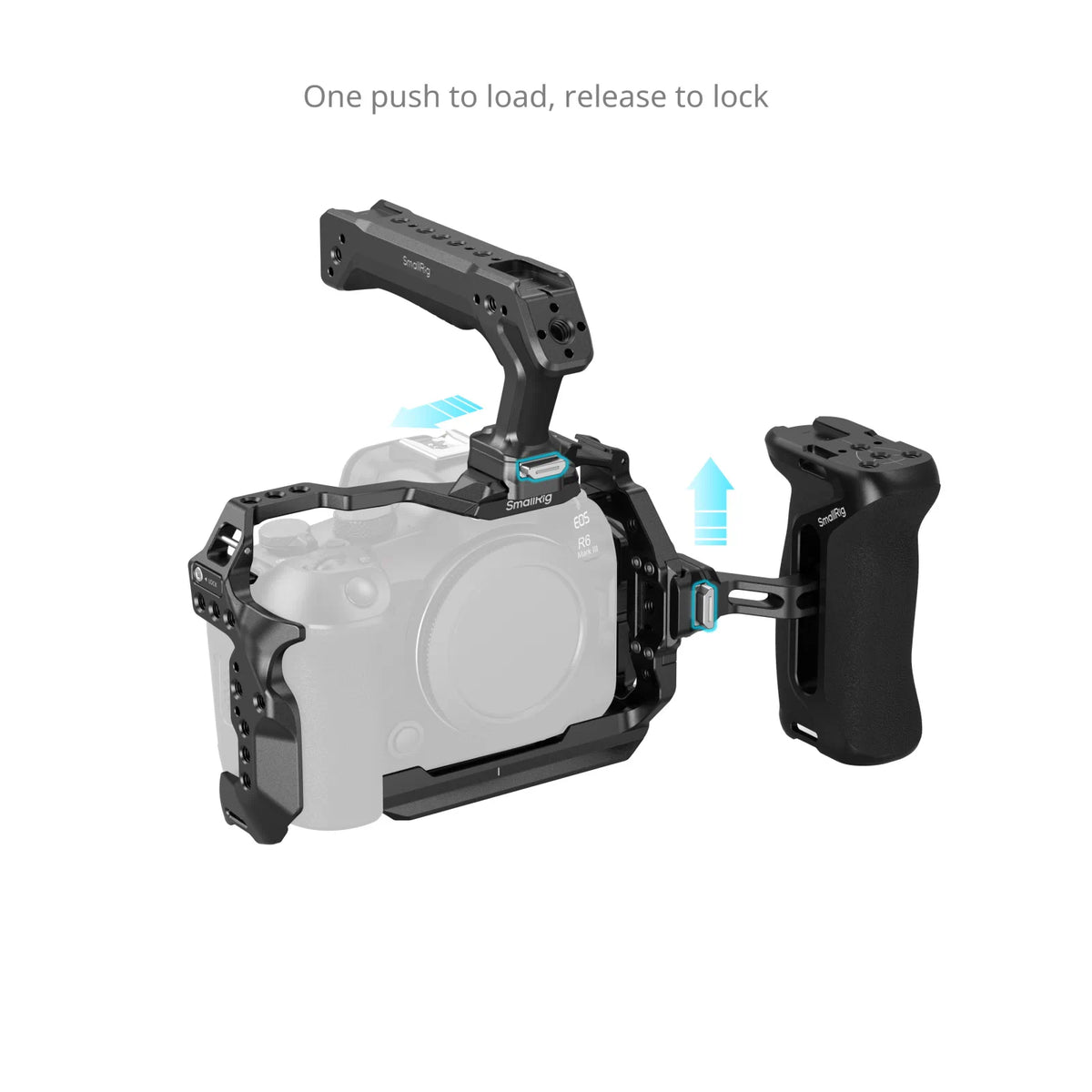 SmallRig "HawkLock" Quick Release Cage Kit for Canon EOS R6 Mark III / R6 Mark II 5957