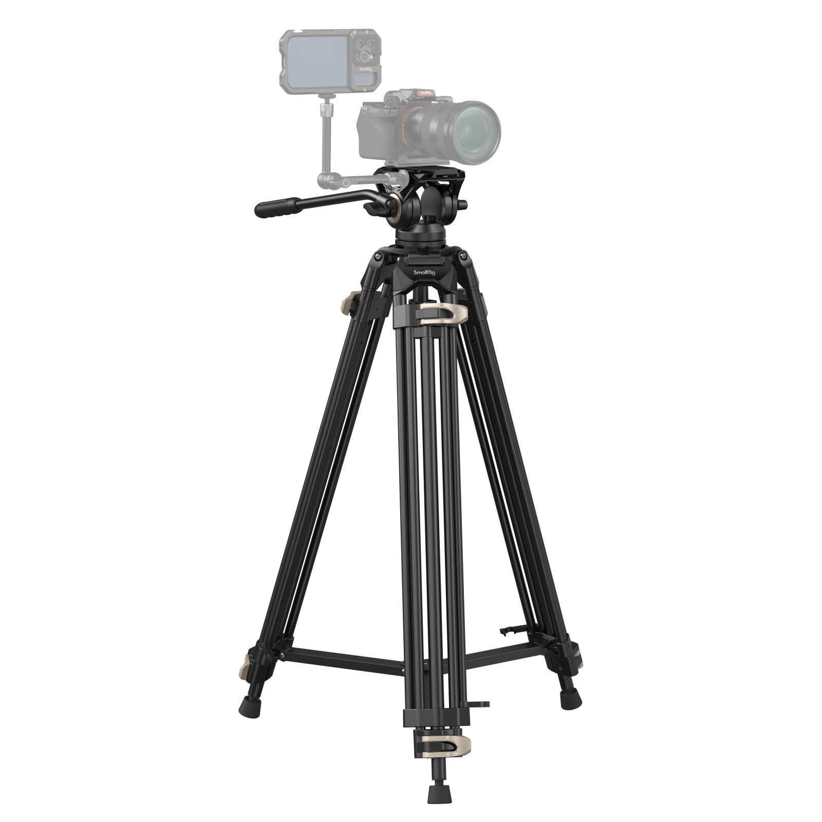 SmallRig Heavy-Duty Fluid Head Tripod AD-01