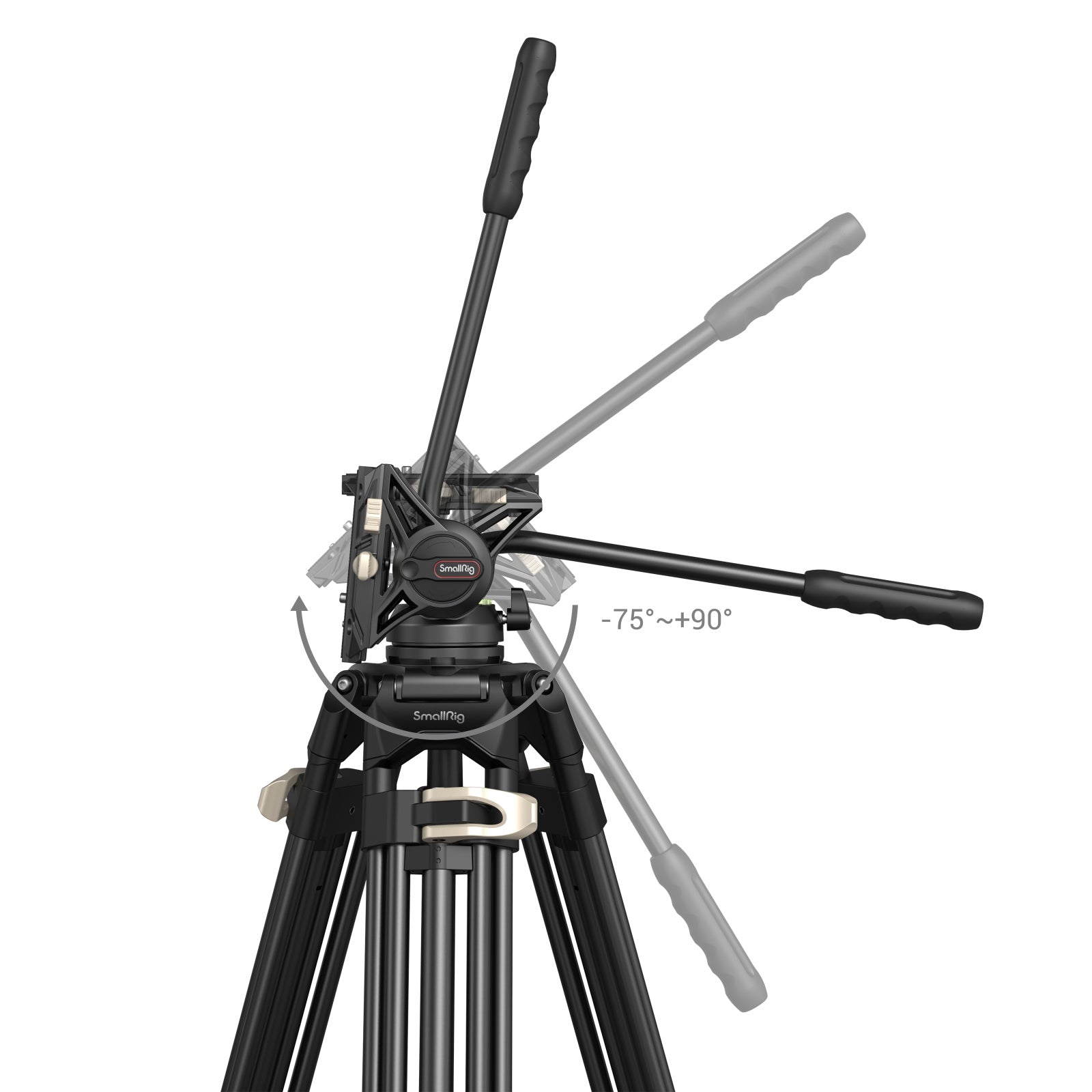 Professional Video Camera Tripod with fashion Fluid head