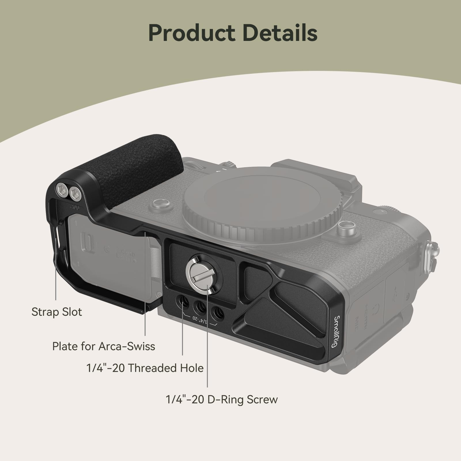 SmallRig L-Shape Handle for Nikon Z f 4262 product infographic