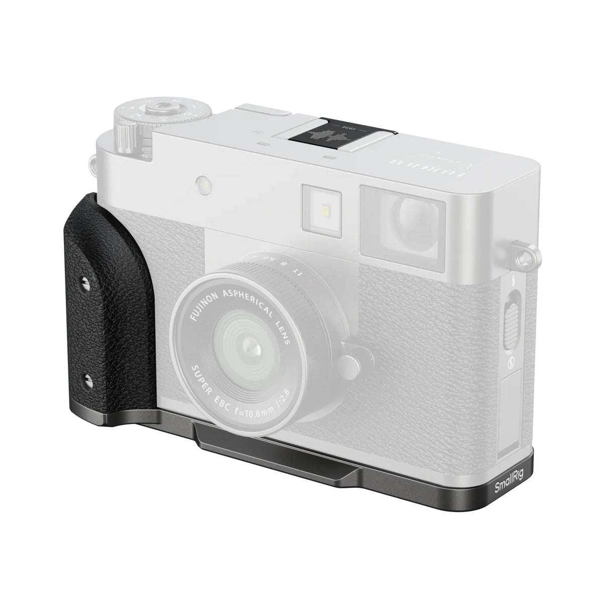 SmallRig L-Shaped Mount Plate with Silicone Handle for FUJIFILM X half (Charcoal Silver) 5217