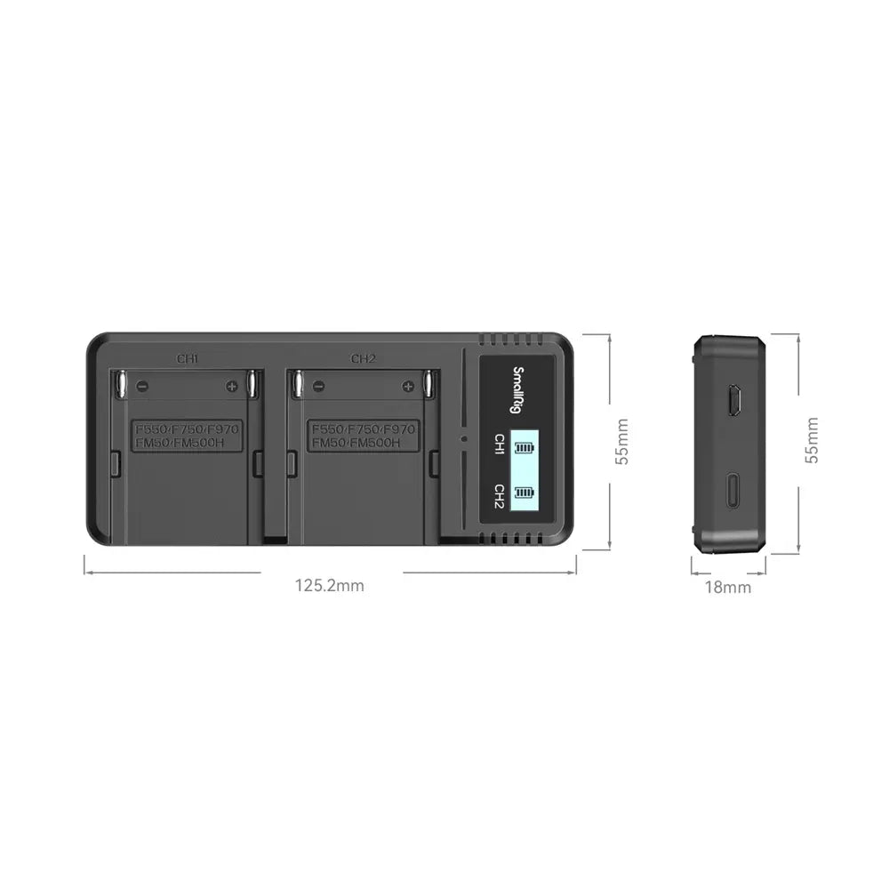 SmallRig NP-F970 Camera Battery Charger
