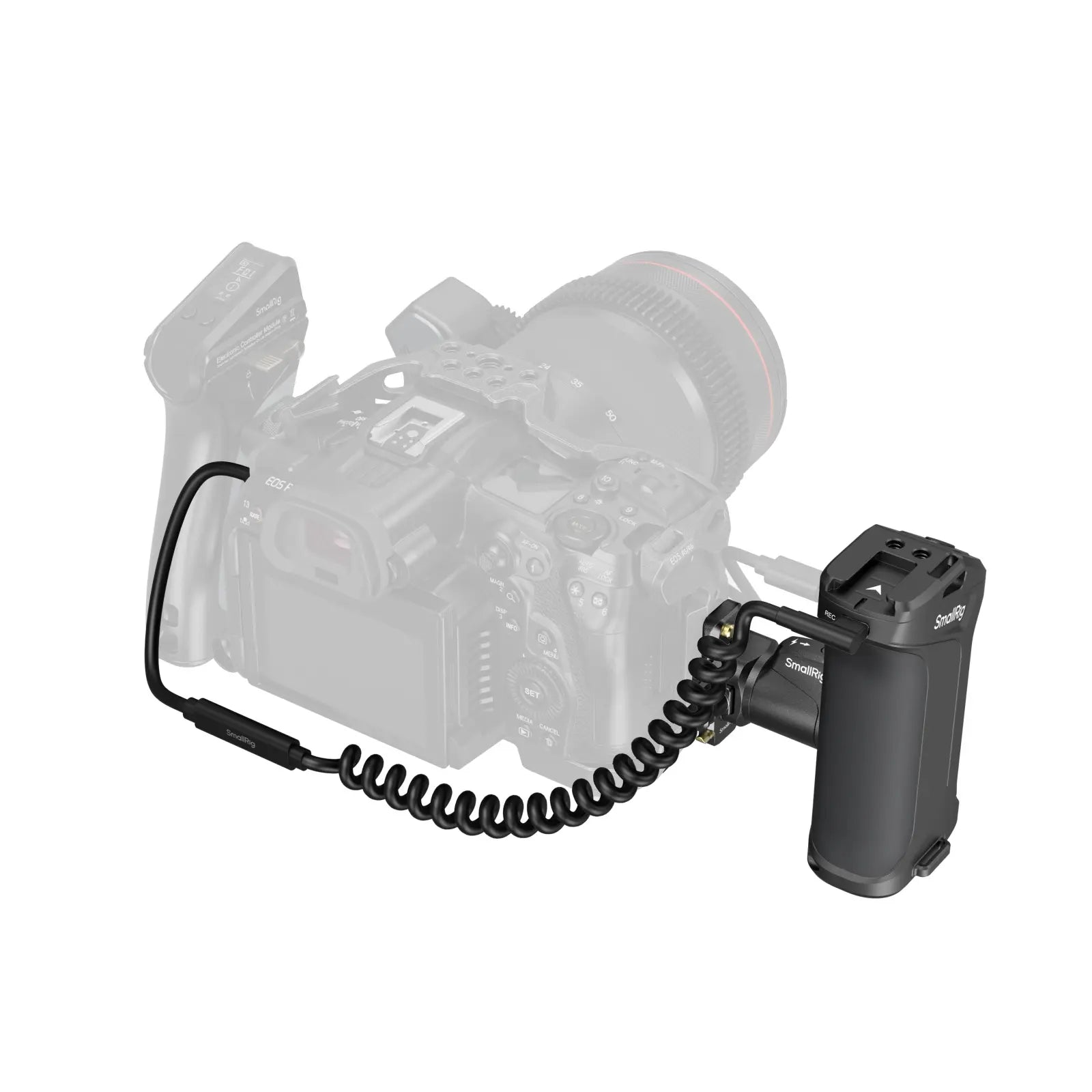 SmallRig Rotating Side Handle with Trigger REC for Selected Canon / Blackmagic Design Cameras