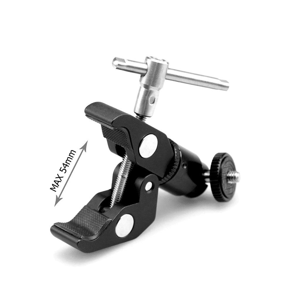 SmallRig Super Clamp Mount with 1/4" Screw Ball Head Mount