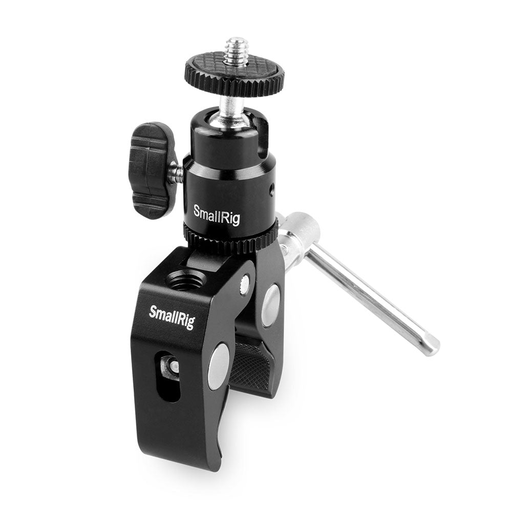 SmallRig Super Clamp Mount with 1/4" Screw Ball Head Mount