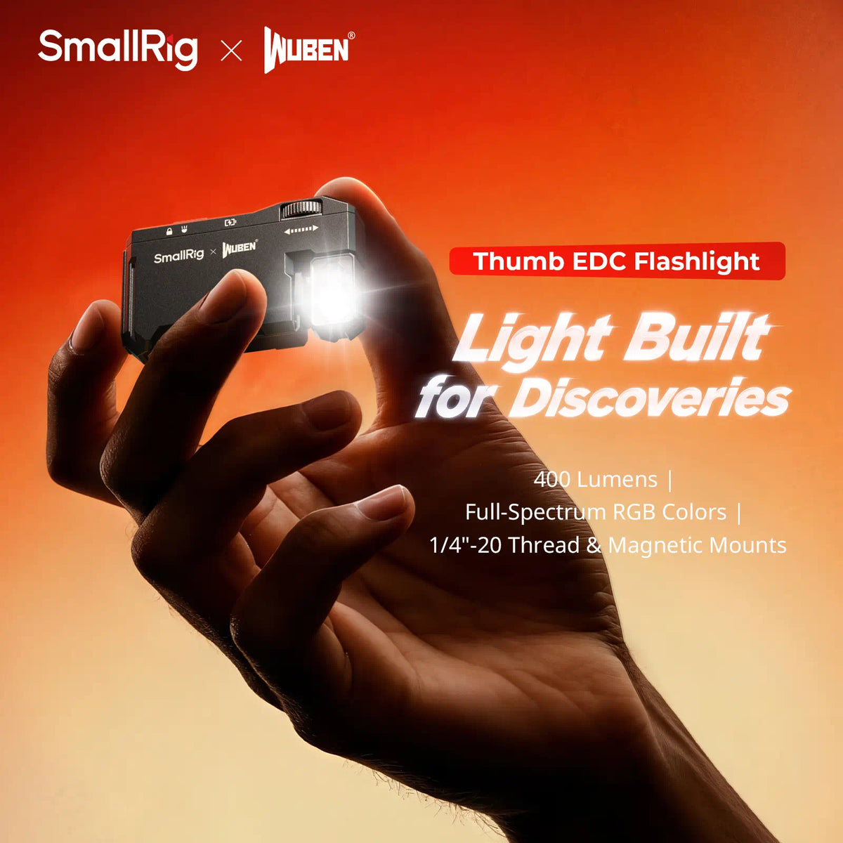 SmallRig Thumb EDC Flashlight