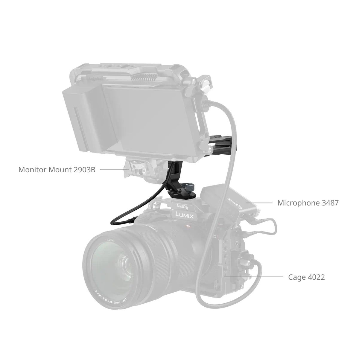 SmallRig Top Handle with Rec Trigger (ARRI Locating Screw) 4927