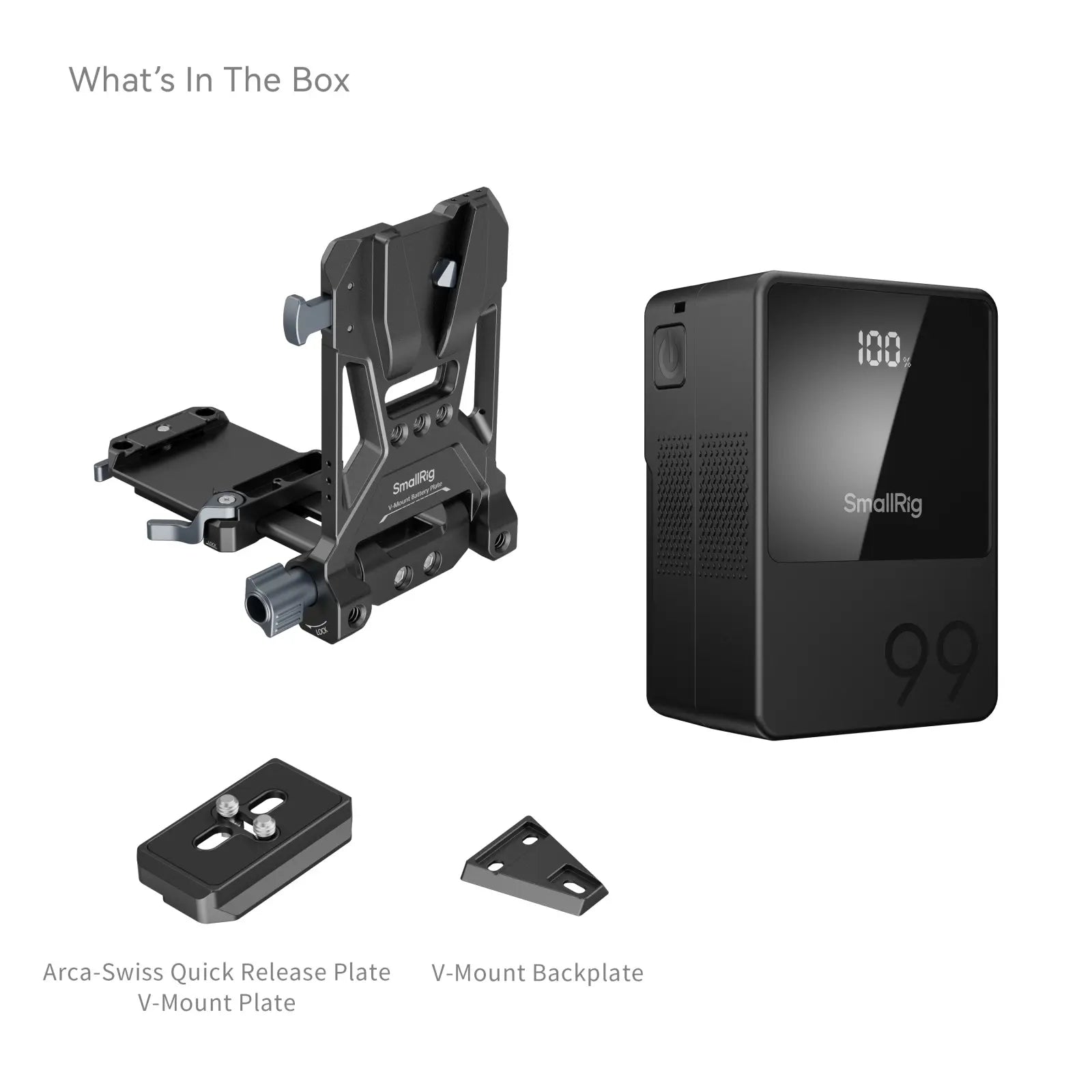 SmallRig VB99 Mini V Mount Battery Kit - 5048