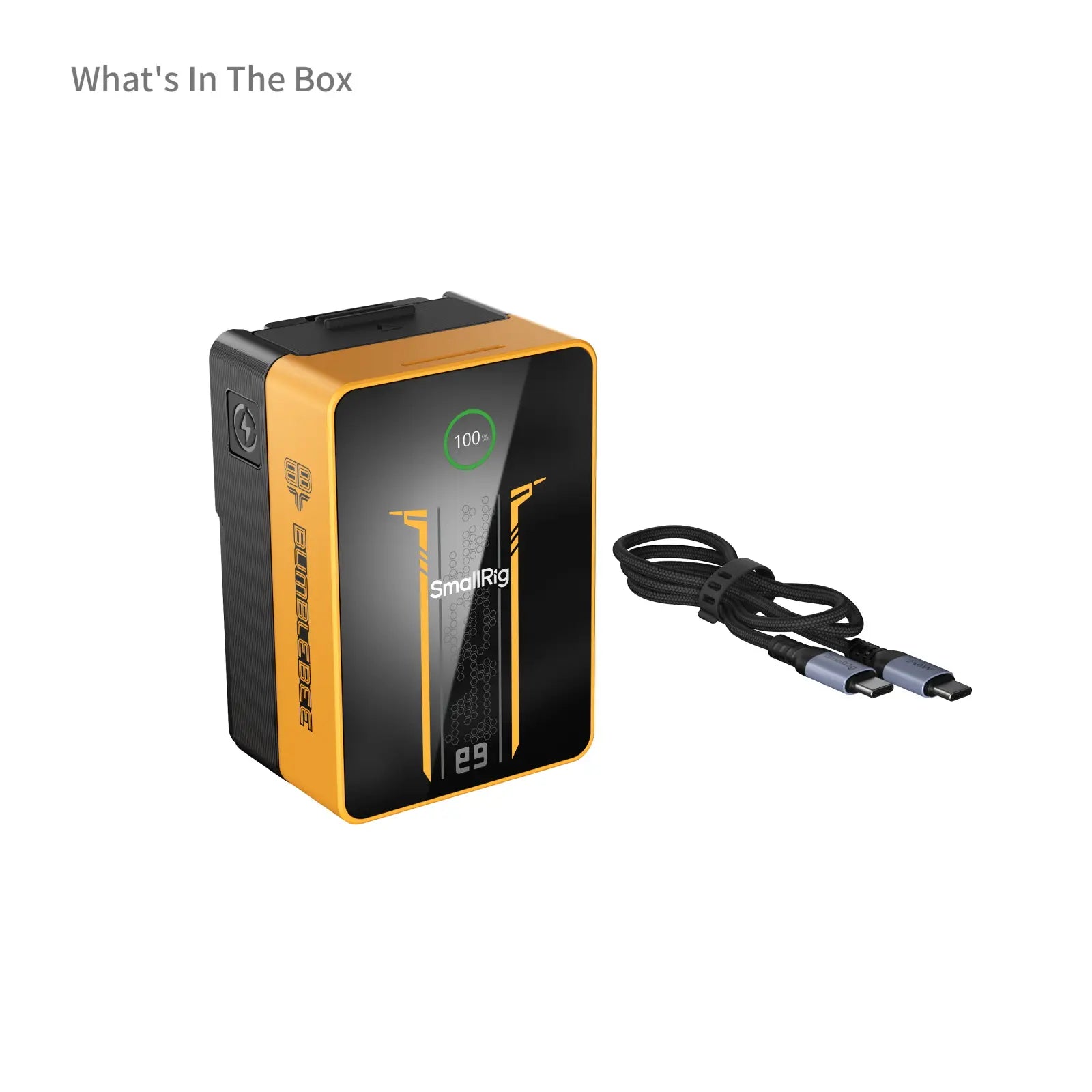 SmallRig VB99 Pro Mini V Mount Battery - BumbleBee Edition