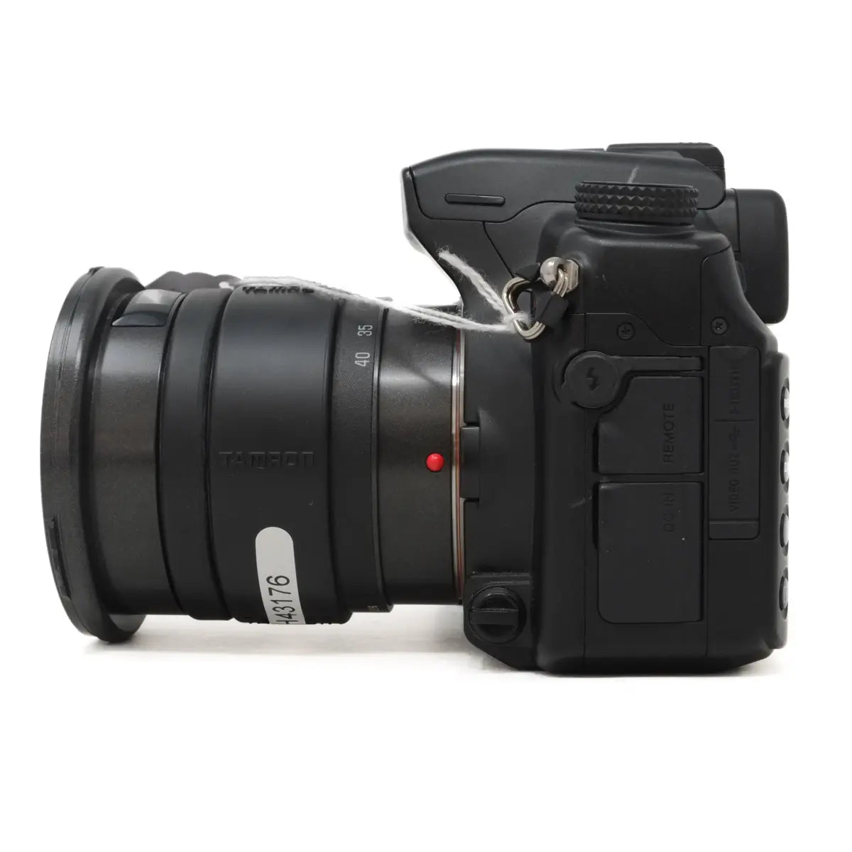 Sony A700 + VG-C70AM battery grip + Tamron 20-40mm lens (SH43176) side