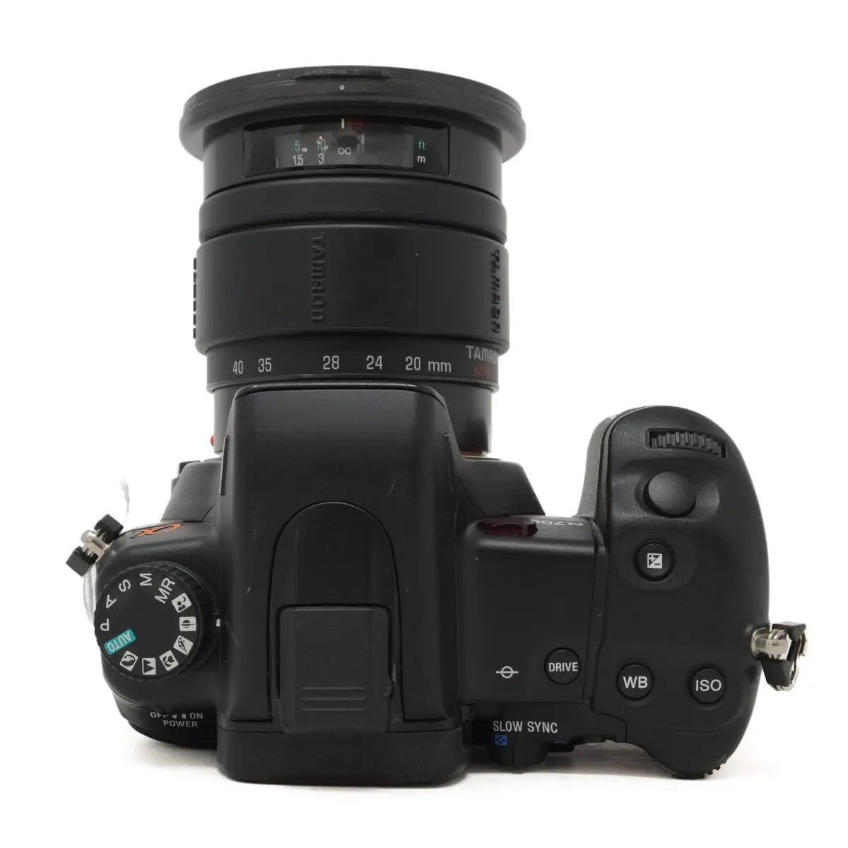 Sony A700 + VG-C70AM battery grip + Tamron 20-40mm lens (SH43176) top